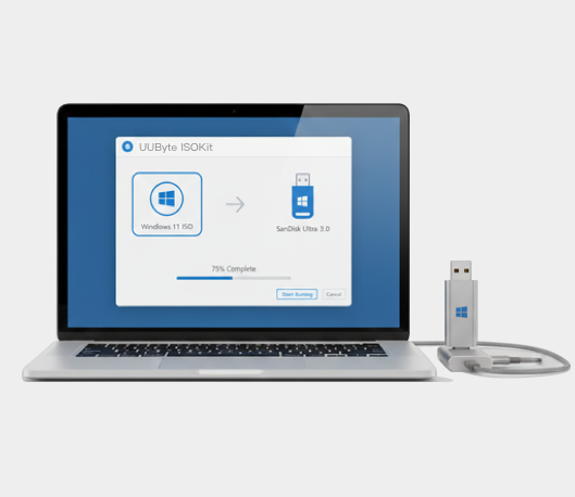 UUByte ISO Editor Burn