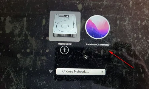 Boot Mac from Monterey USB Installer